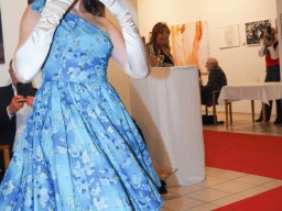 Fashion Show in der Contemplor Galerie Wien am 14. 03. 2024